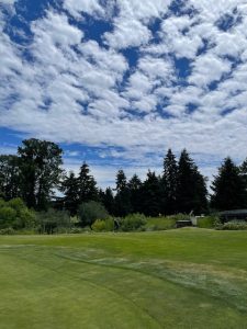 Picture of foster golf course and sky in Seattle, WA